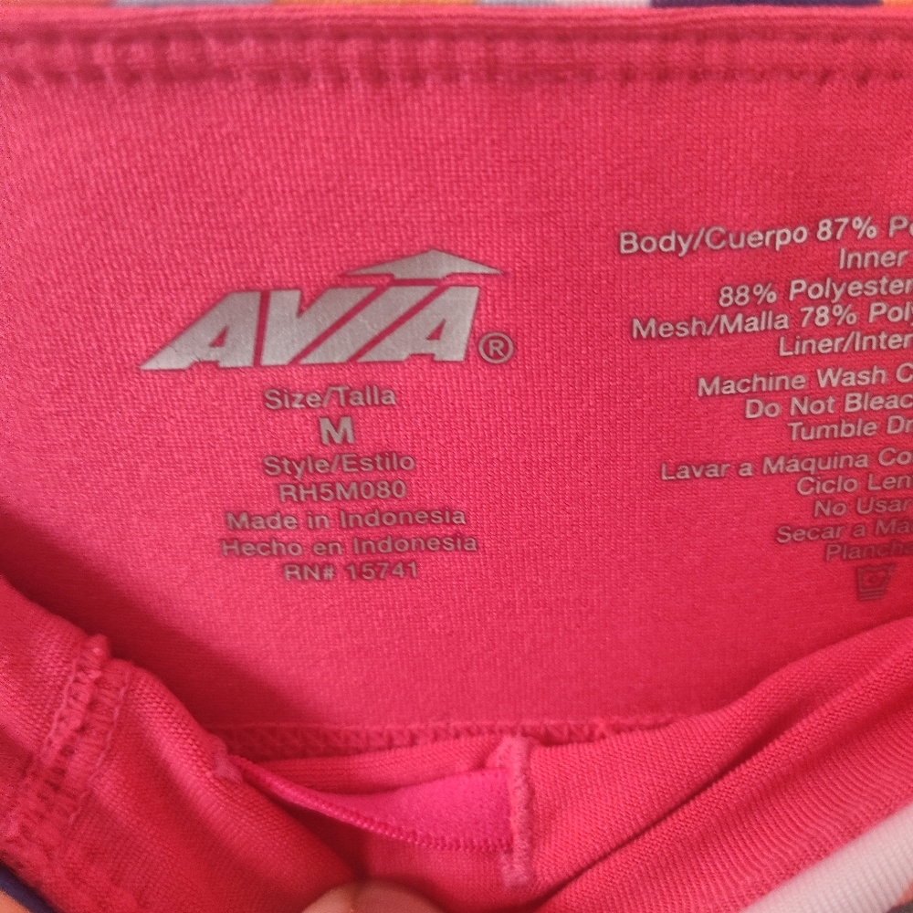 Avia Colorful Geometric Print Capri Leggings - Picture 4 of 5